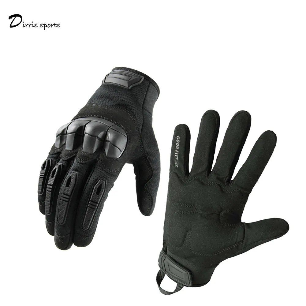 OEM High Quality Safety Half Finger Secure Protective Leather Tactical Gloves