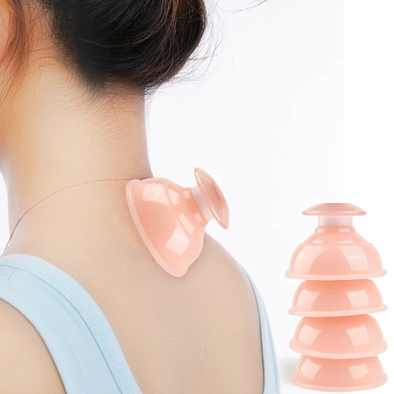 Free Sample Products  Therapy Set Silicone Vacuum Suction Cup Cupping Jar