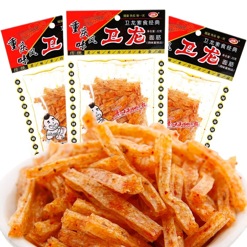 Weilong поток клейковины количественная 65 г/пакет детство пряный Закуски пряный сухой тофу оптовая продажа