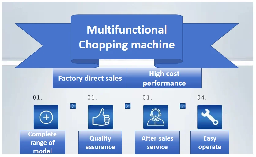 Shengkang Stainless Steel Fully Automatic Meat Bowl Cutter Chopping Machine price
