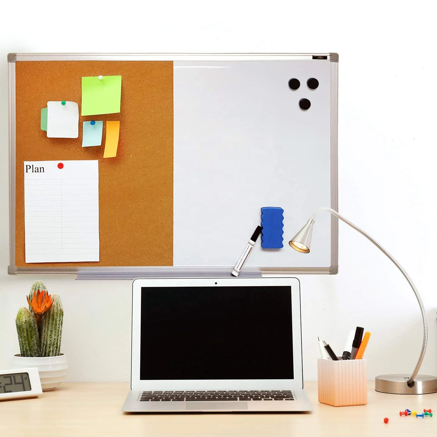 Whiteboard  writing board wall hanging magnetic dry erase board porcelain whiteboard for classroom office school