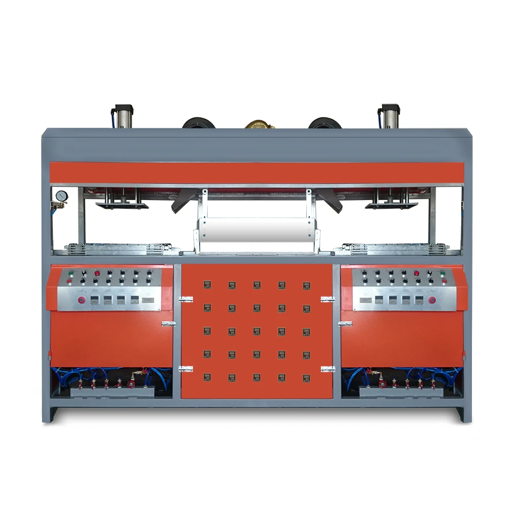 Chinese factory PVC container vacuum forming making machine plastic for recyclable tray egg box