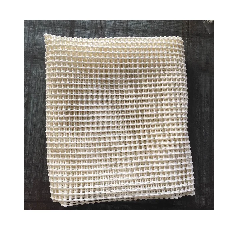 Hard surface carpet non slip rug pad mat, pvc foam rug underlay/anti slip mat rug pad carpet underlay
