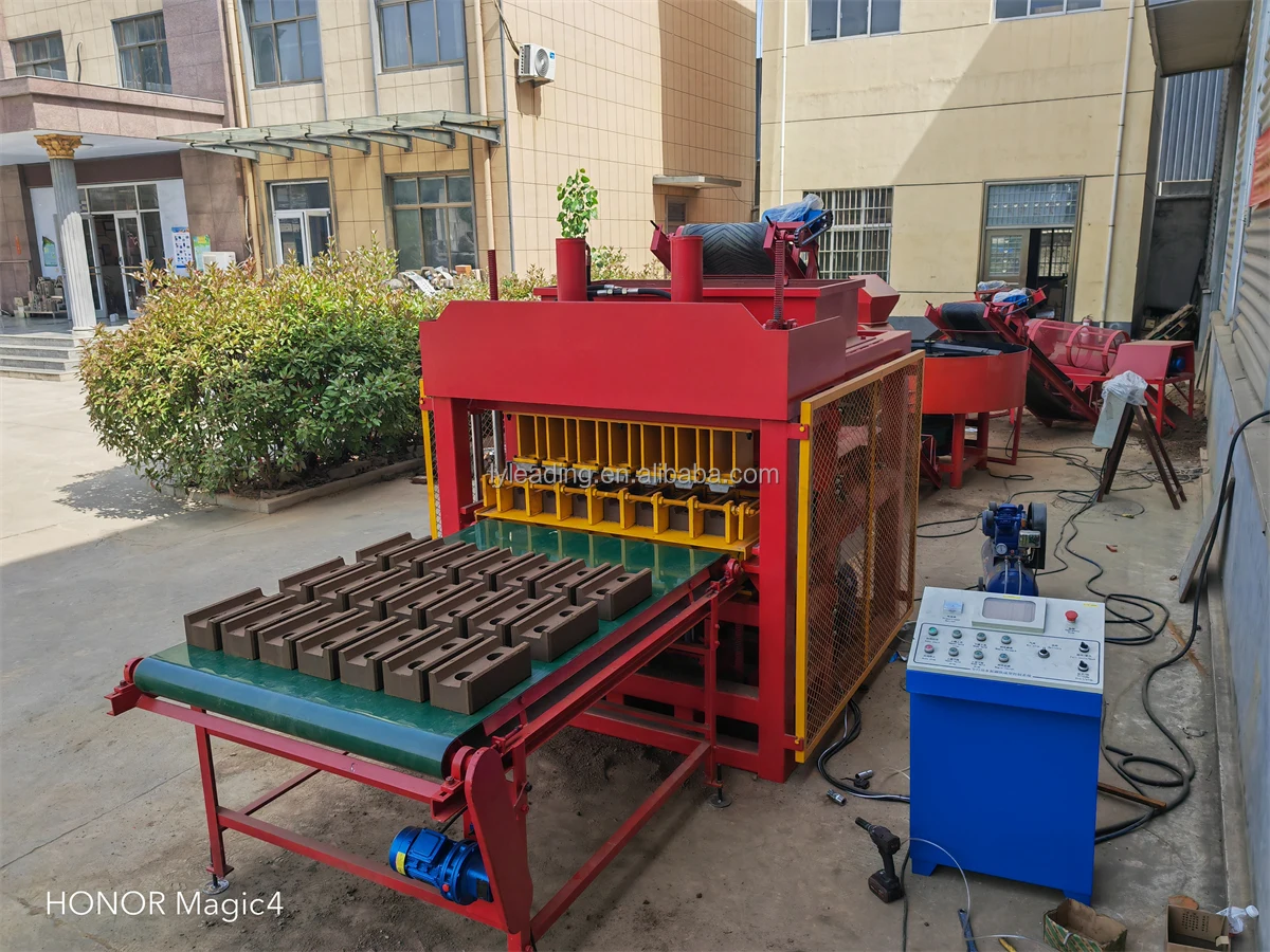HBY7-10 mud soil earth red brick moulding wall clay tile making machine