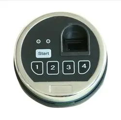 Fireproof Zinc Alloy Biometric Lock for Gun Safe, 200 Fingerprints Storage, OEM Available Free sample, Factory Wholesale