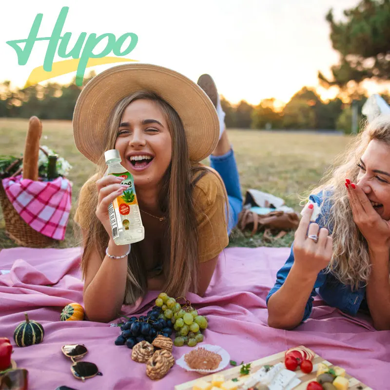 16.9 Fl Oz HUPO Fresh Juice Aloe Vera Drink Manufacturer Directory 500ml Bottle Aloe Vera Juice with Pulp