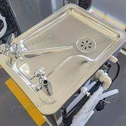 Public use drinking fountain water cooler