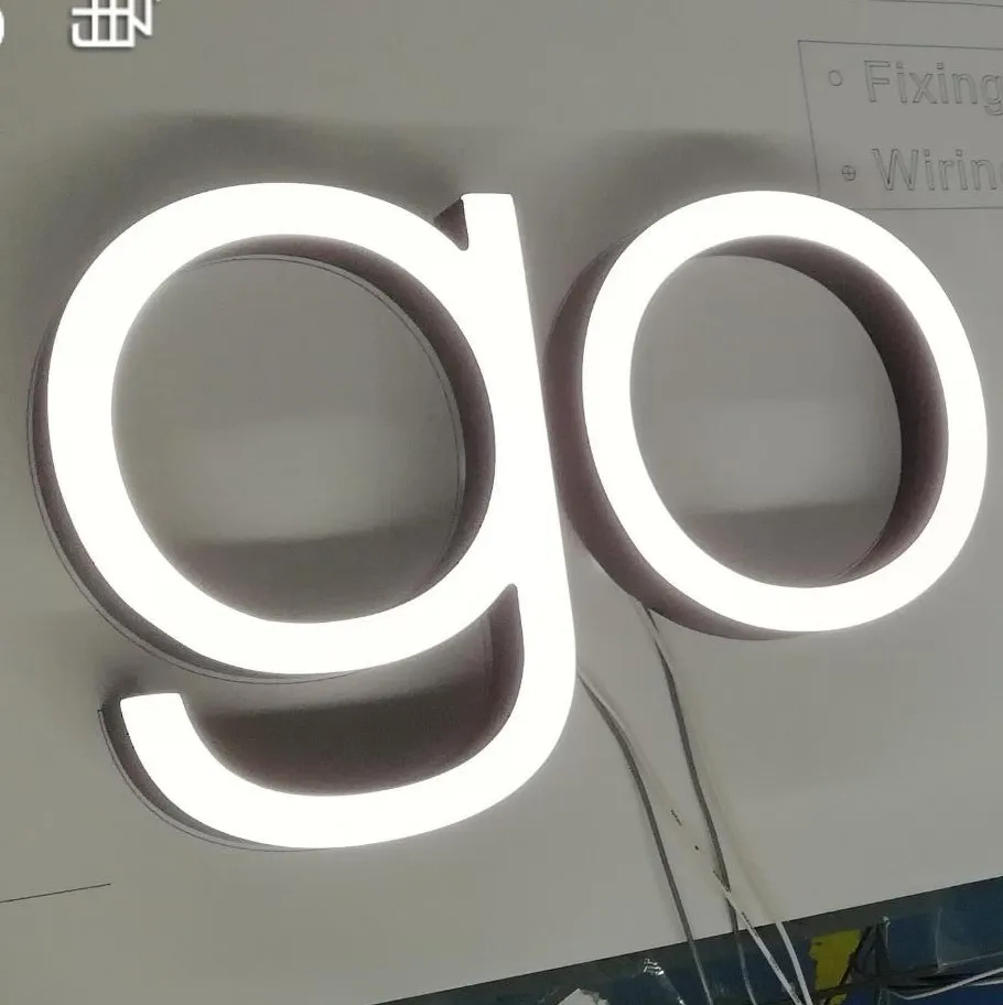 
 Профессиональное изготовление прочных 3D световых букв Yijiao на заказ  