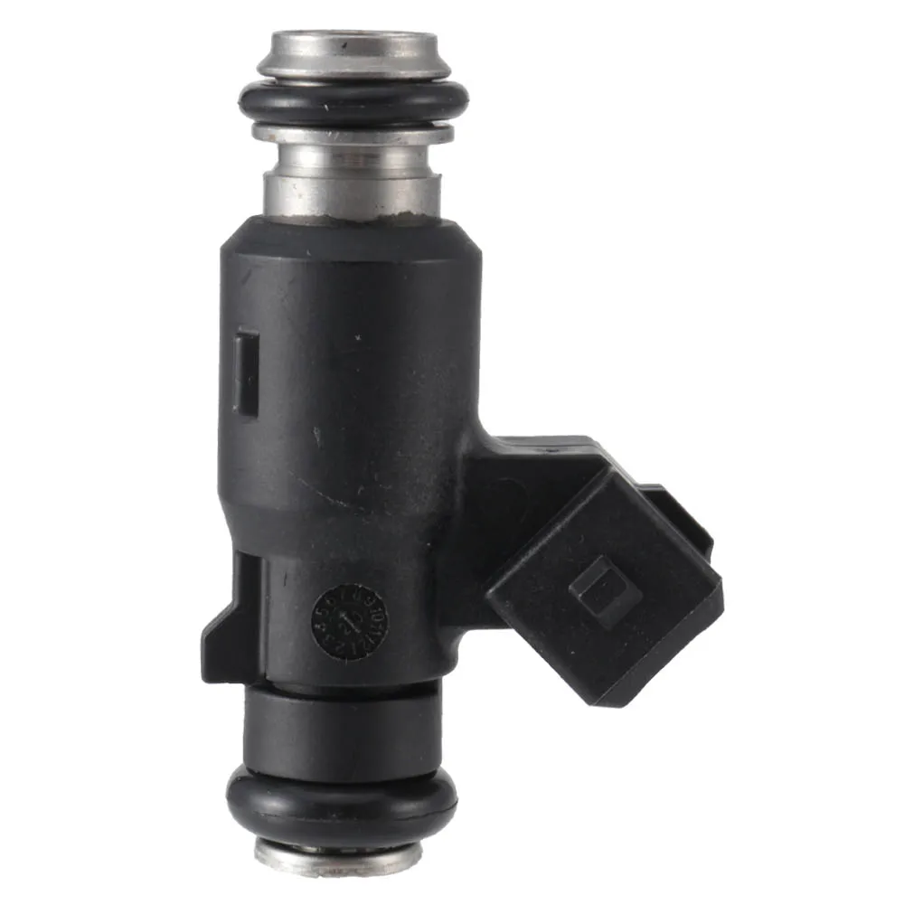 Motorcycle Fuel Injector Spray Nozzle Square Plug 2 Hole 125CC for Delphi Straddle Type Motorbike Replace Part Modify Accessory