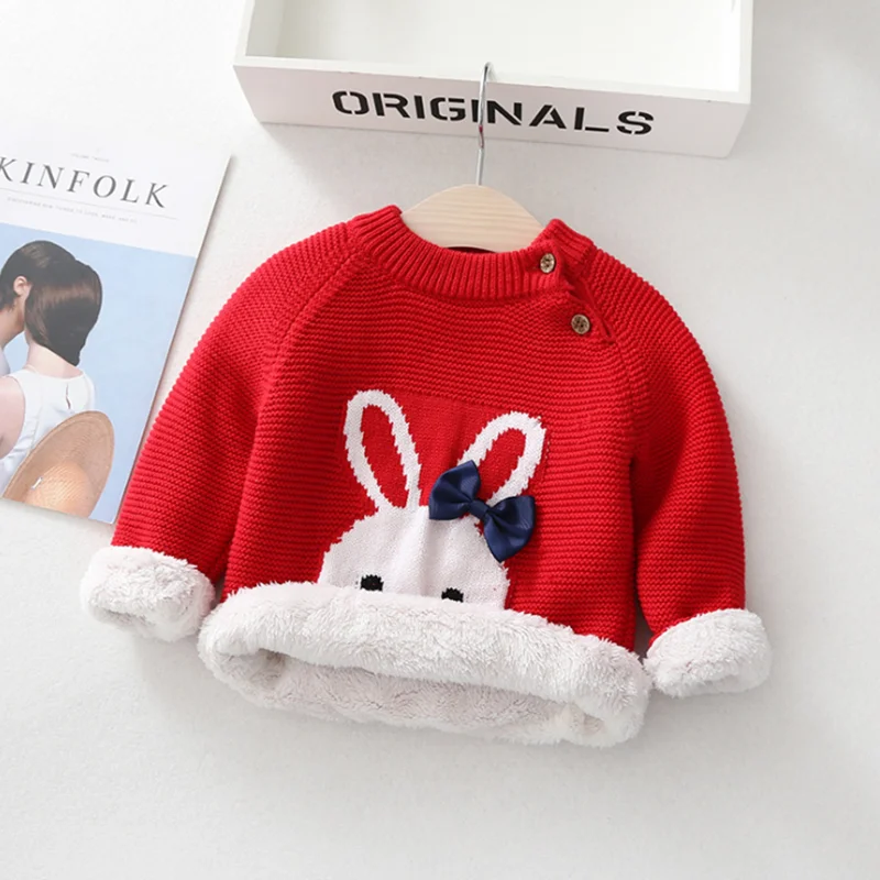  Кролика для малышей свитера девочек новейшего дизайна nova/одежда маленьких От 0 до 6 лет детская