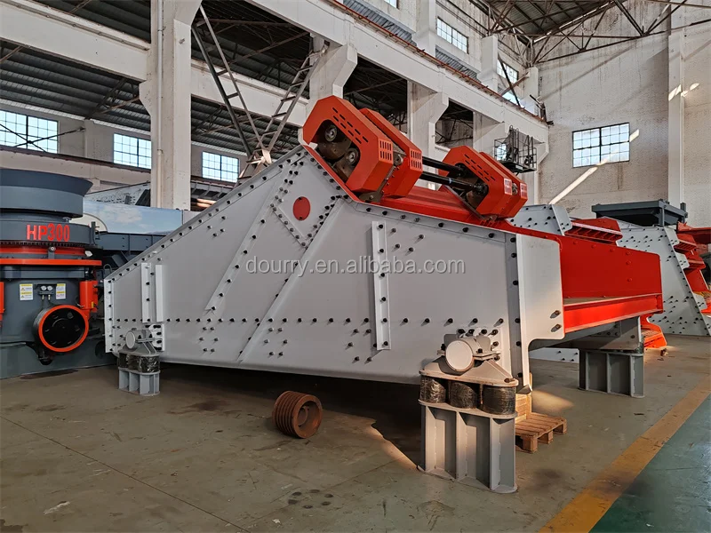 Stone circular incline vibrating quarry dust vibrating screen grizzly rock vibration screen 2 / 3 / 4 deck