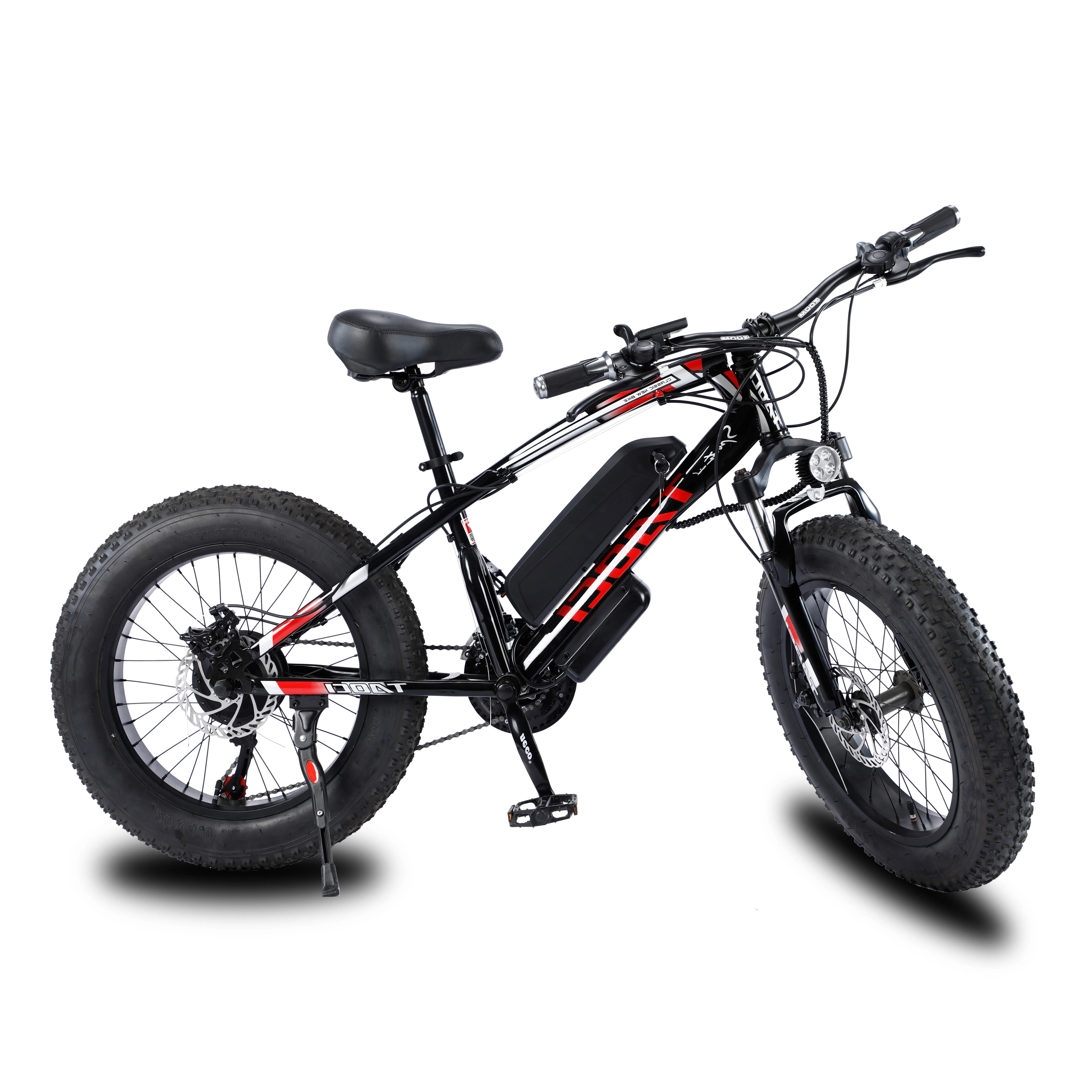 350w36V fat ebike 20 дюймов Высокоуглеродистая сталь для взрослых shimano 13AH горный электрический