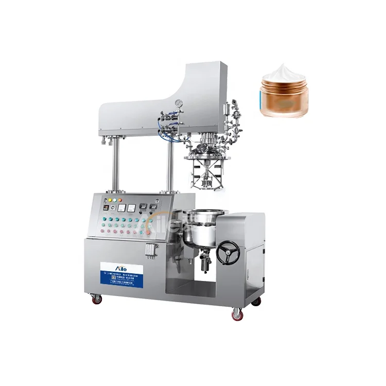 Factory price cosmetic homogenizer mixer serum mixing machine heating mixer emulsifier