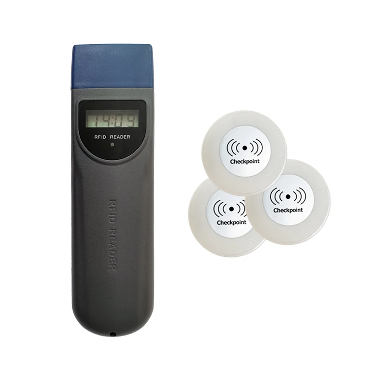 125kHz Durable Guard Tour Systems RFID Clocking Patrol Reader Guard Security System