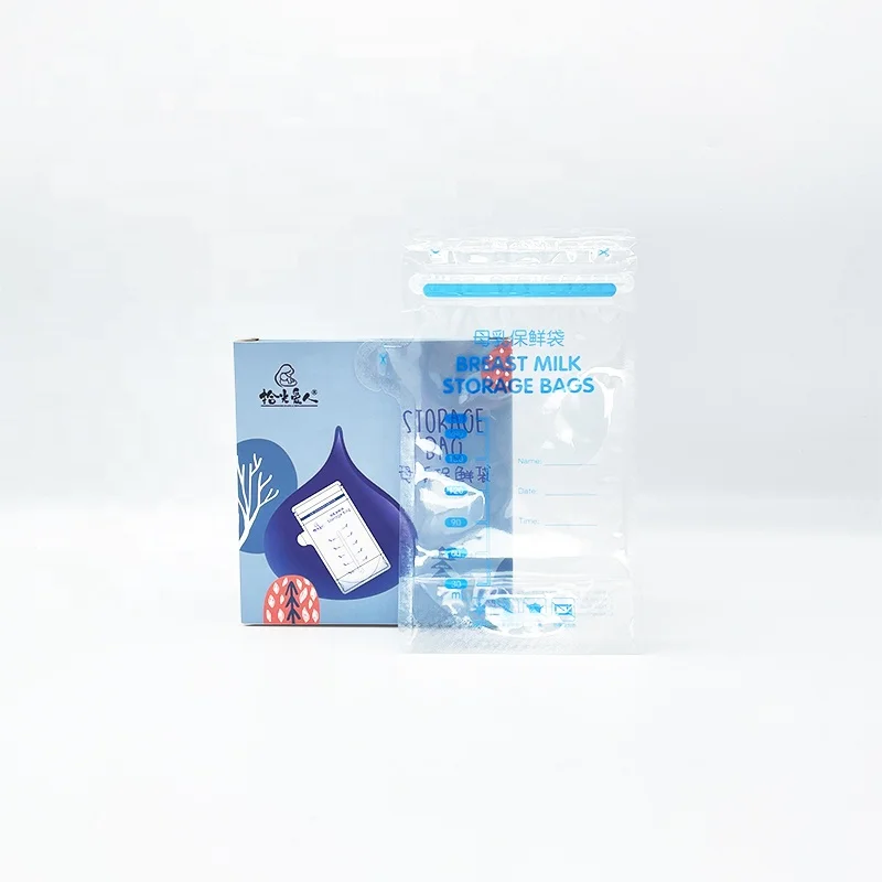 Factory Direct Sales 100% BPA Free PET Breast Milk Storage Bag