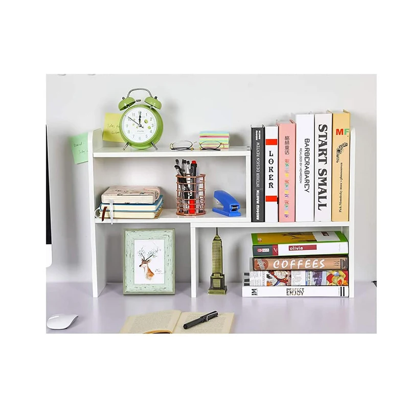 Rotating bookshelf simple and scalable desktop table bookshelf