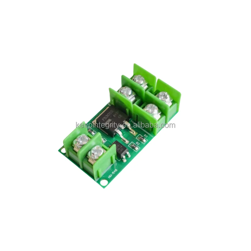 Electronic switch control board pulse triggered switch module DC control MOSFET optocoupler