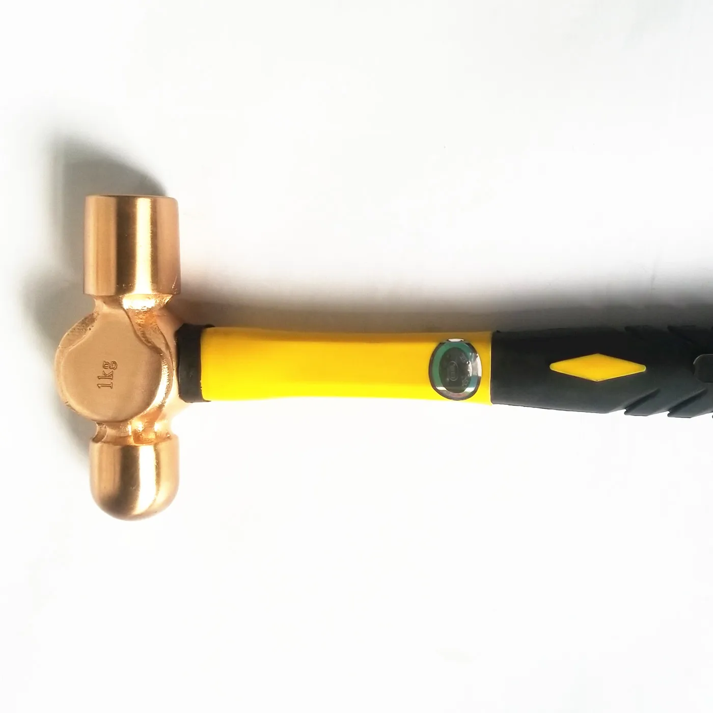 BeCu hammer ball pein hammer with fiberglass handle 1kg