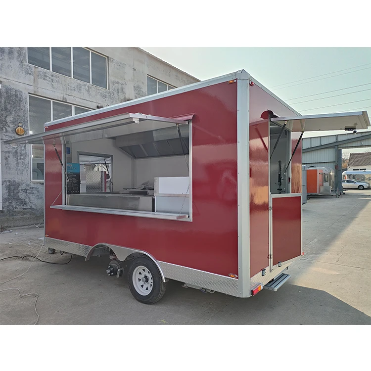 YUMAI 2023 уличный трейлер для еды BBQ kebab Fast Food Truck закуска бизнес-кухня мобильный кафе кебаб фургон