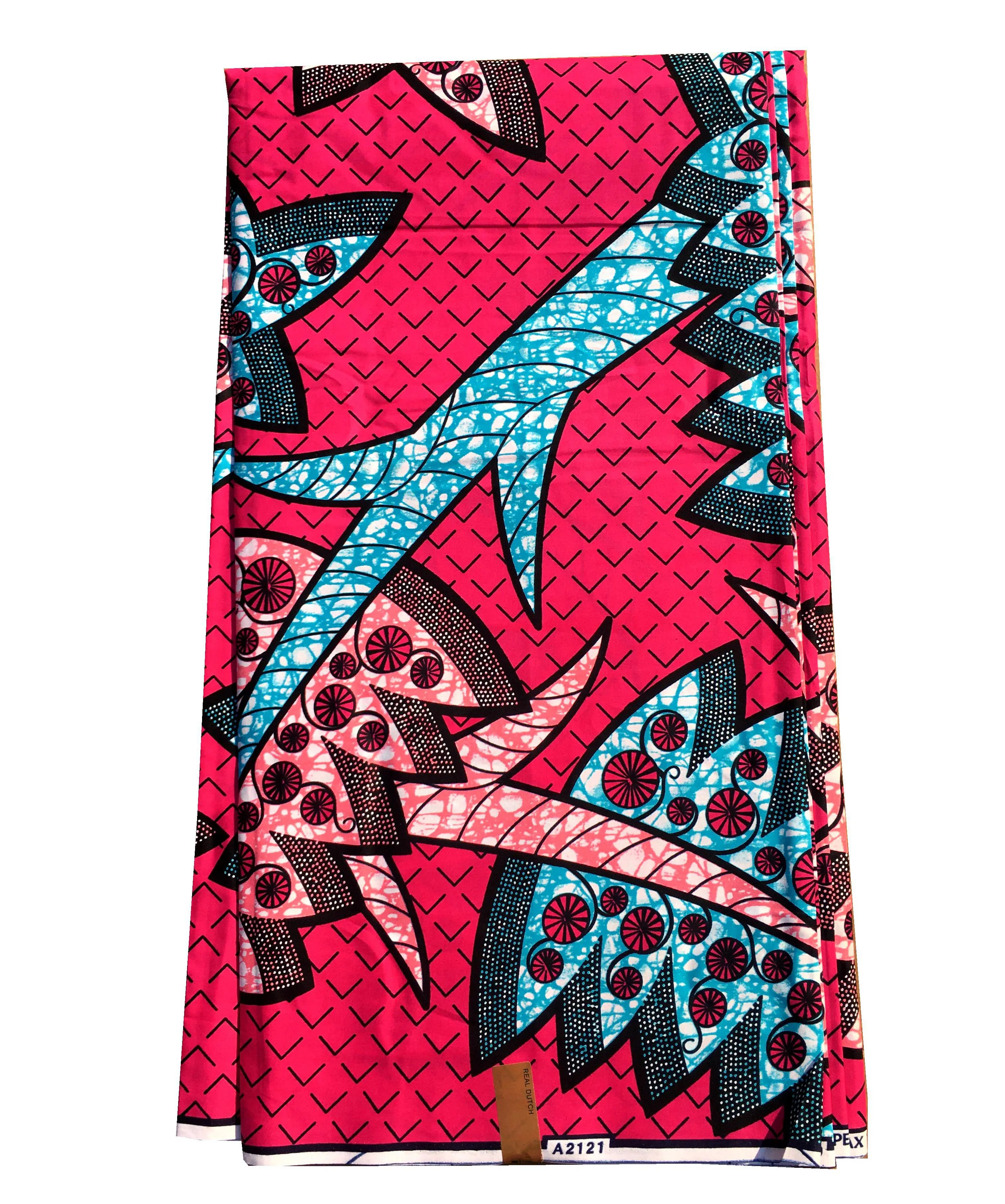 G1110 100% cotton dutch real wax print fabric holland african fabric wax belgique