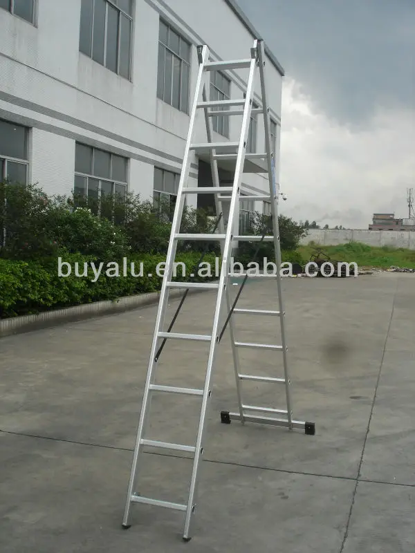 China factory low price aluminum multipurpose ladder