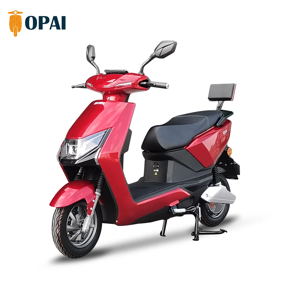 OPAI Direct selling new adult electric motorcycle 1000w 60v 72v electric mobility scooter electric moped with pedal