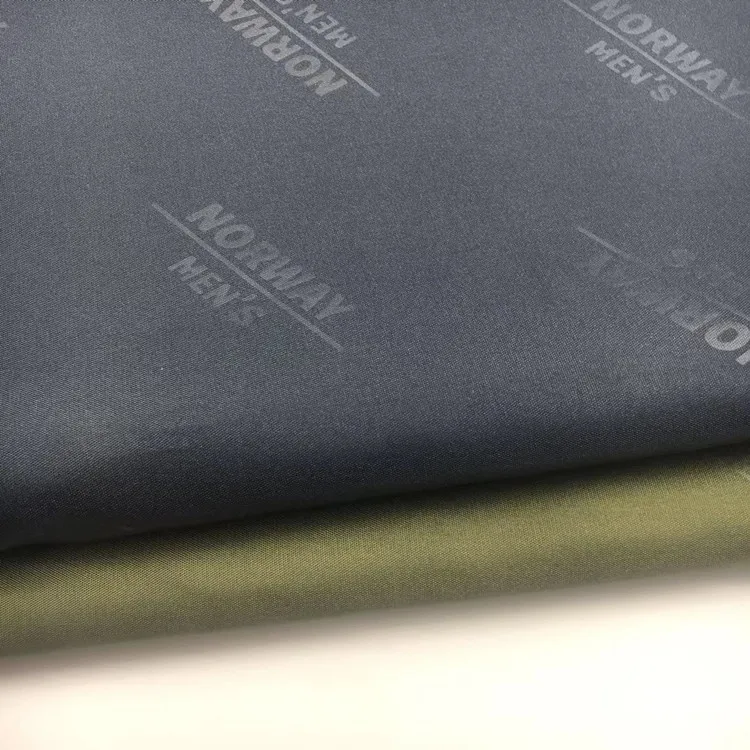 Emboss Print 190T Taffeta Lining Fabric for Jacket Suit Garment Apparel Coat Pocket