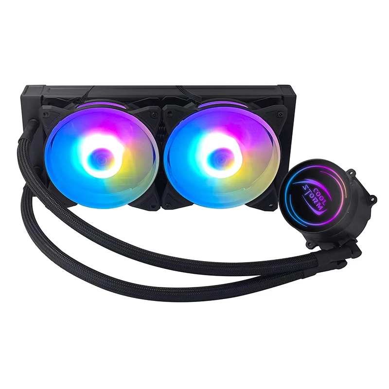 Factory customization mute high-performance water cooling cpu cooler heatsink CPU liquid cooler for desktop gaming pc