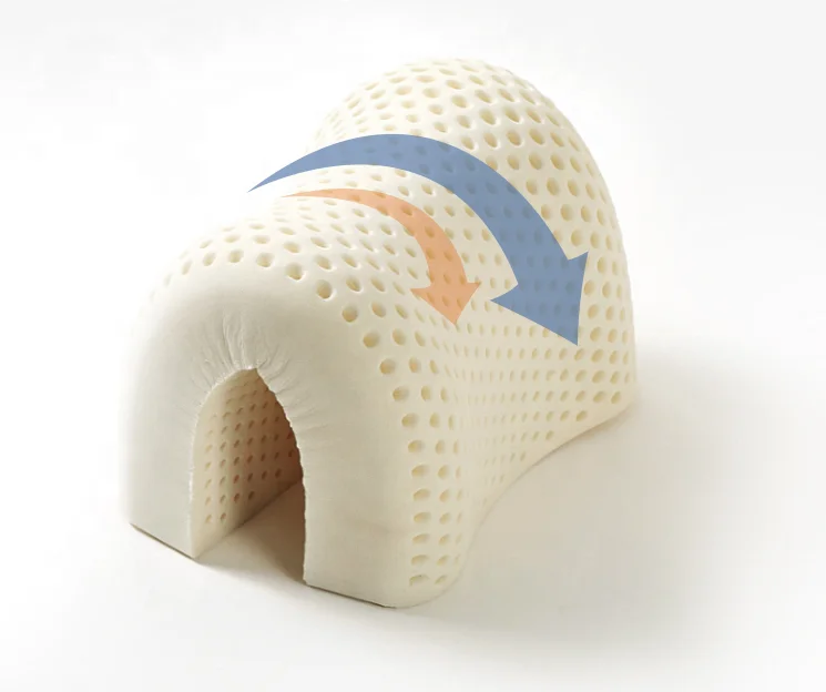 
 Talalay Natural Latex Pillow,  breathable soft Ventilated latex pillow  