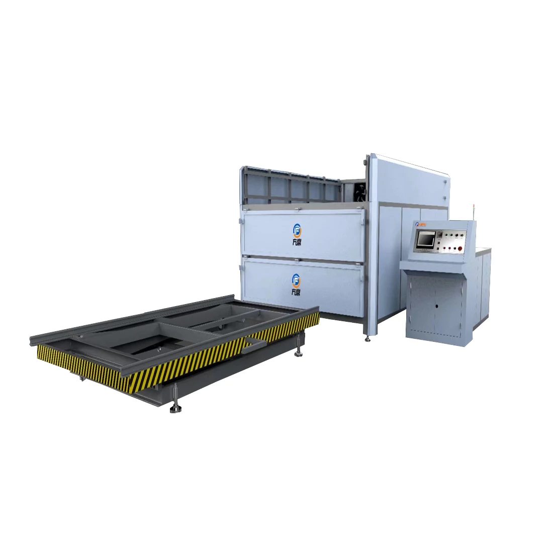 Automatically Fast Heating Speed,High Efficiency and Oil-water Separation Four-Layer EVA Glass Laminating Machinery