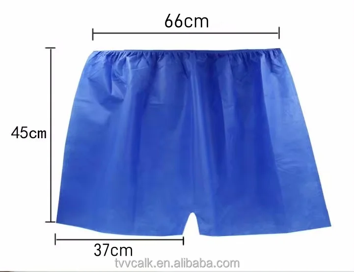 home Medical Patient Pants Unisex SMS Non Woven Endoscopy Pants Disposable Colonoscopy Exam Shorts