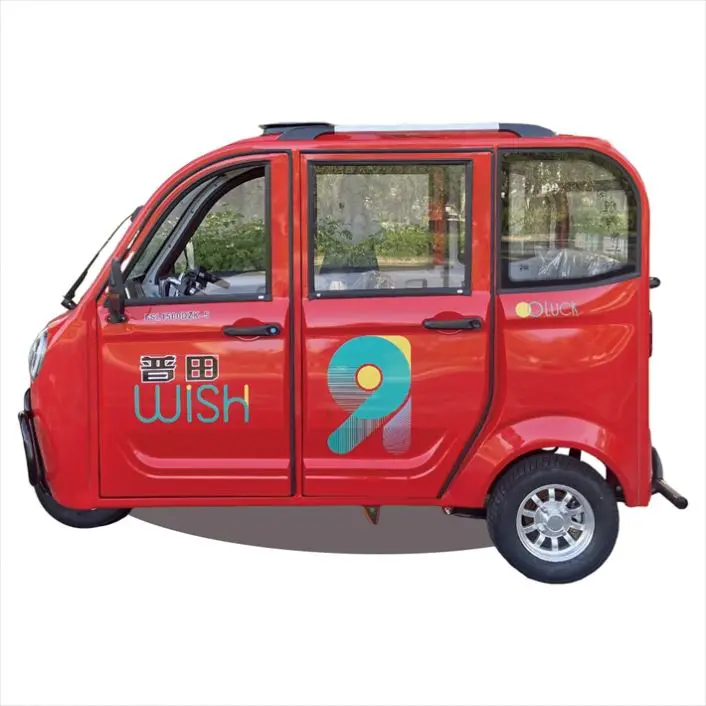 Strictly Control Quality Eec Three Wheel Electric Covered Motorcycle tricycle for elderly use