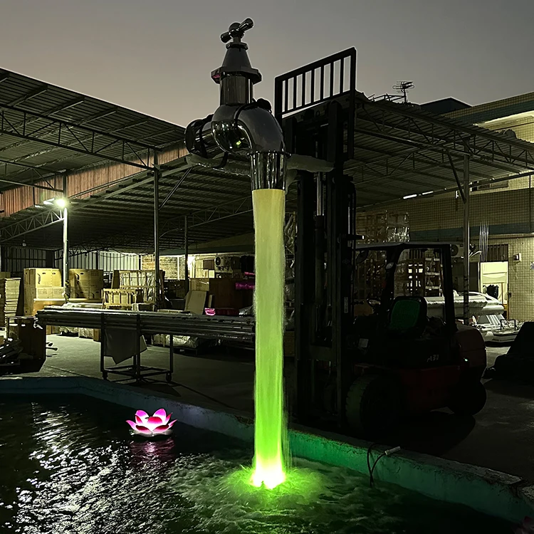 Stainless Steel Magical Floating Faucet Fountain for Outdoor