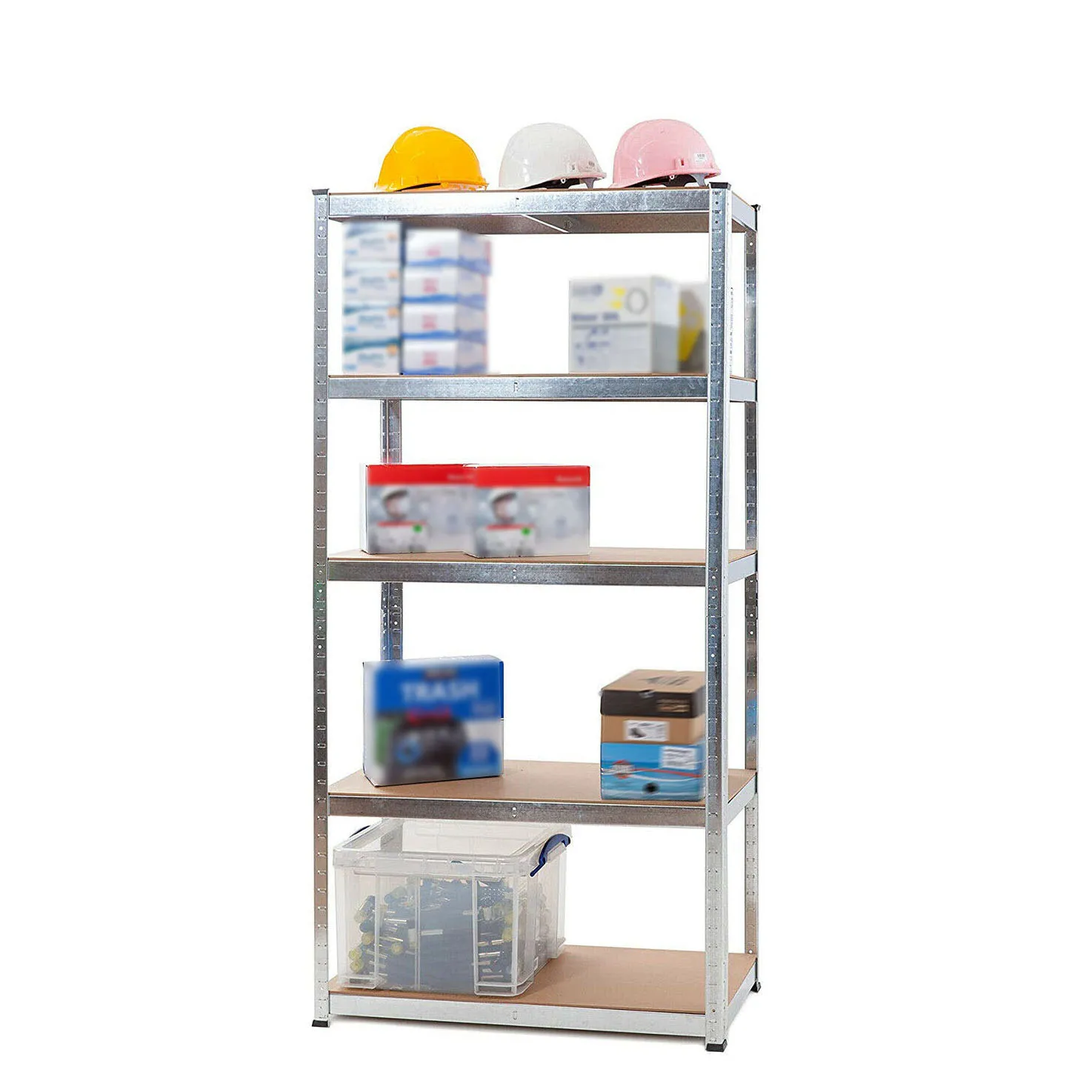 Hot Sale Garage Industrial Galvanized Steel Shelves Shelving Storage Rack