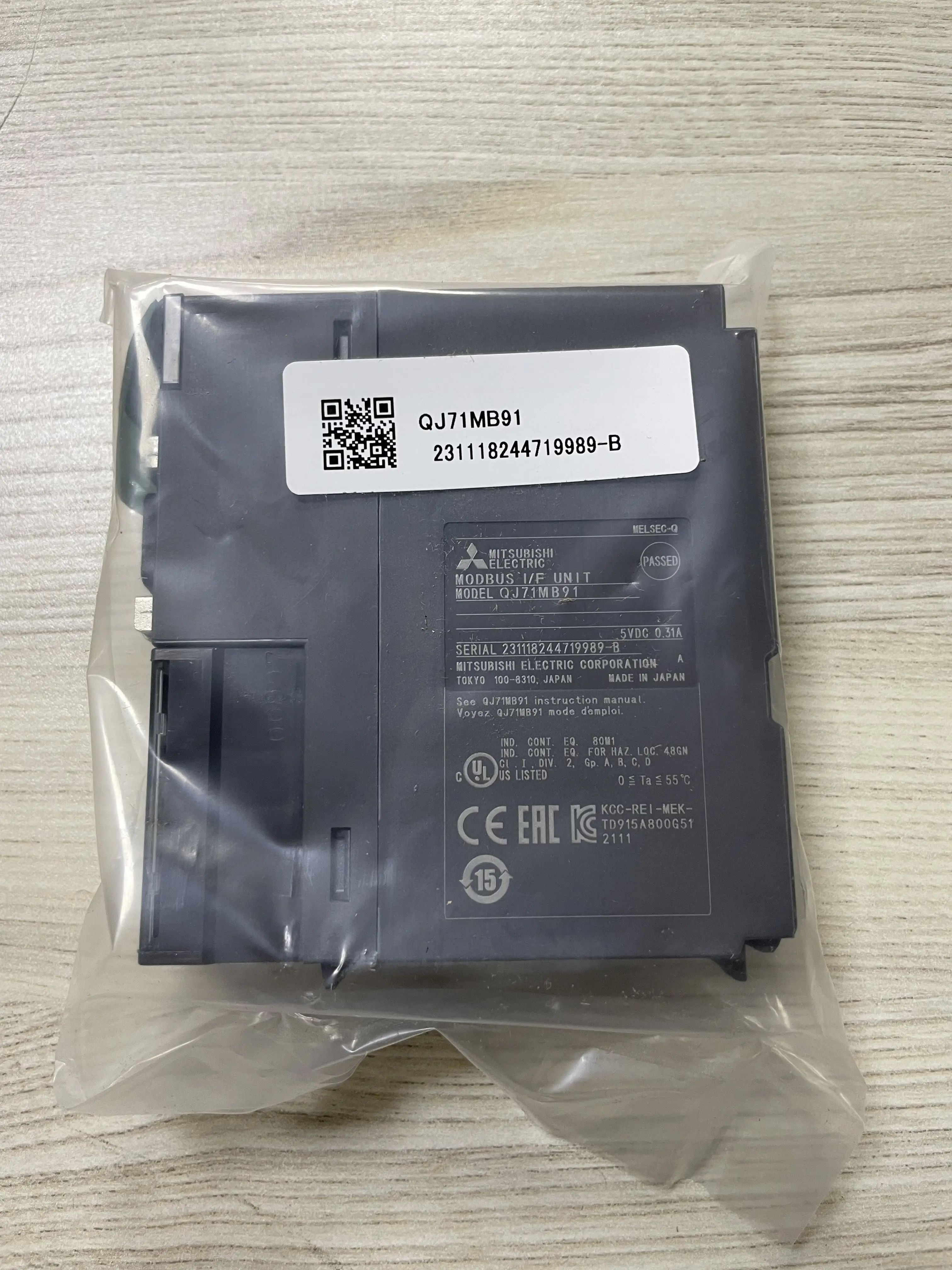 Mitsubishi PLC QJ71MB91 PLC mode industrial computer control system