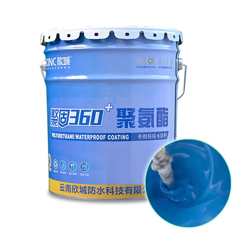 XINC Rubber Asphalt Coating Roof Color Steel Leakage Polyurethane Waterproof Coating