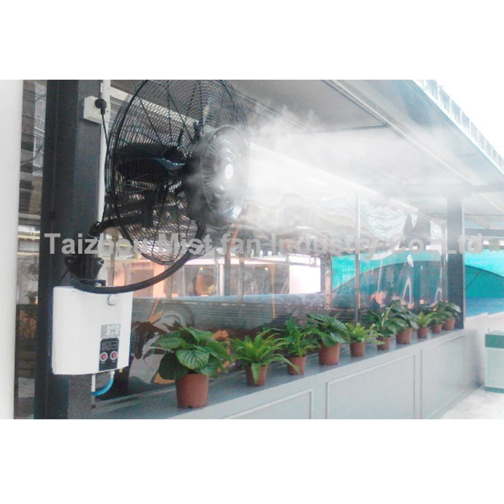 Debenz brand 26 inch 30 inch centrifugal wall mounted mist fan