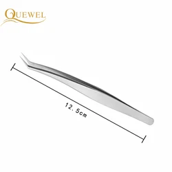 Оптовая продажа, пинцет Vetus из нержавеющей стали, пинцет Vetus для наращивания ресниц, индивидуальный Пинцет для наращивания ресниц