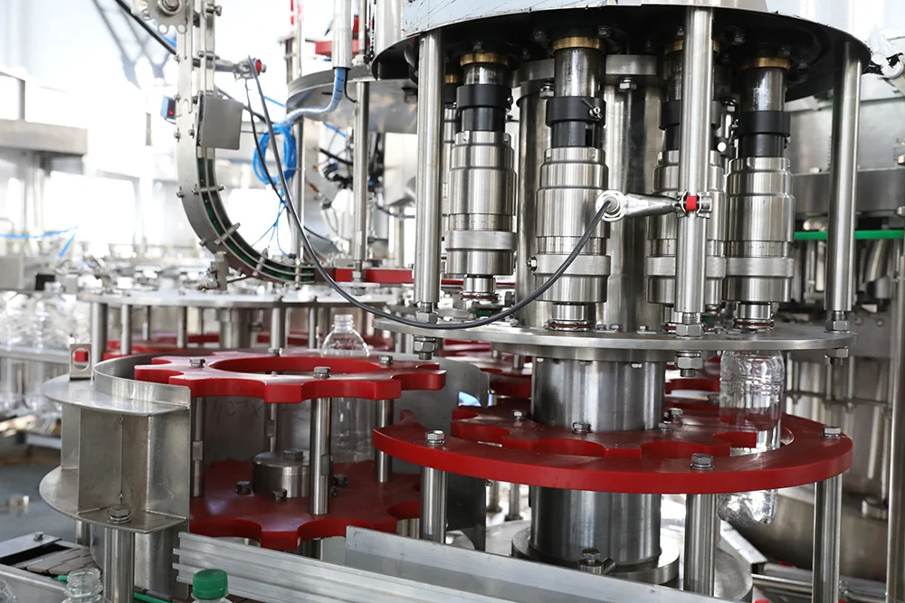 Automatic carbonated water processing machine/soft drink bottling equipment/carbonated beverage bottling plant