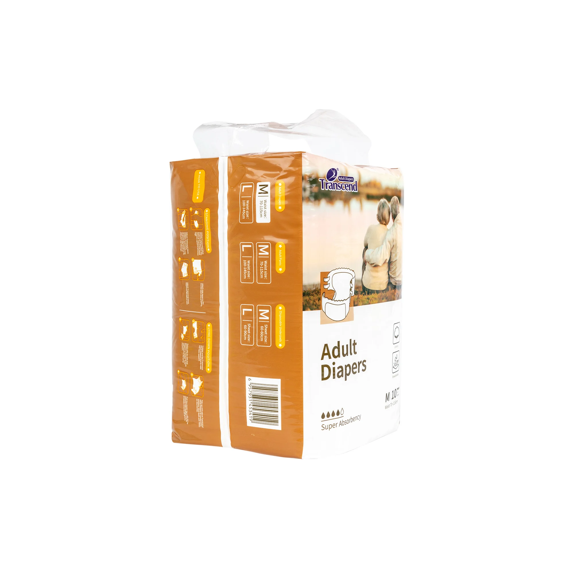 Супер впитывающие одноразовые подгузники abdl для взрослых по заводской цене