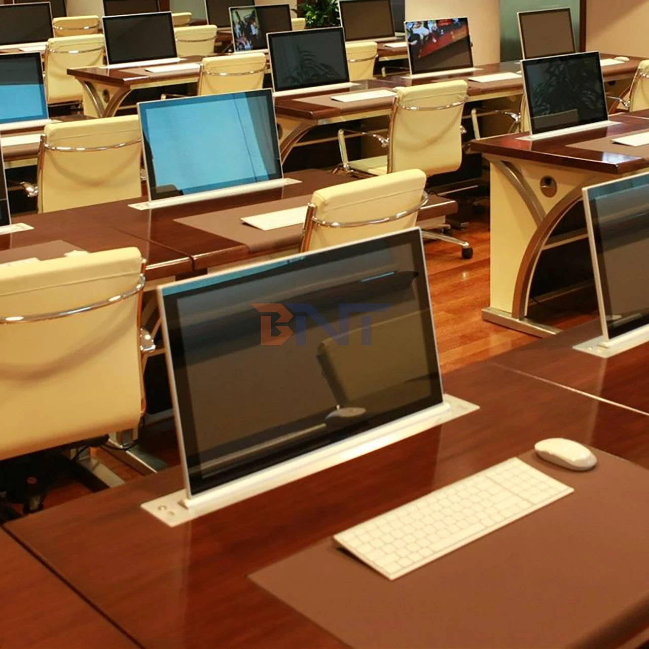 17 3 LCD Monitor Lift for Conference Room with Remote Control