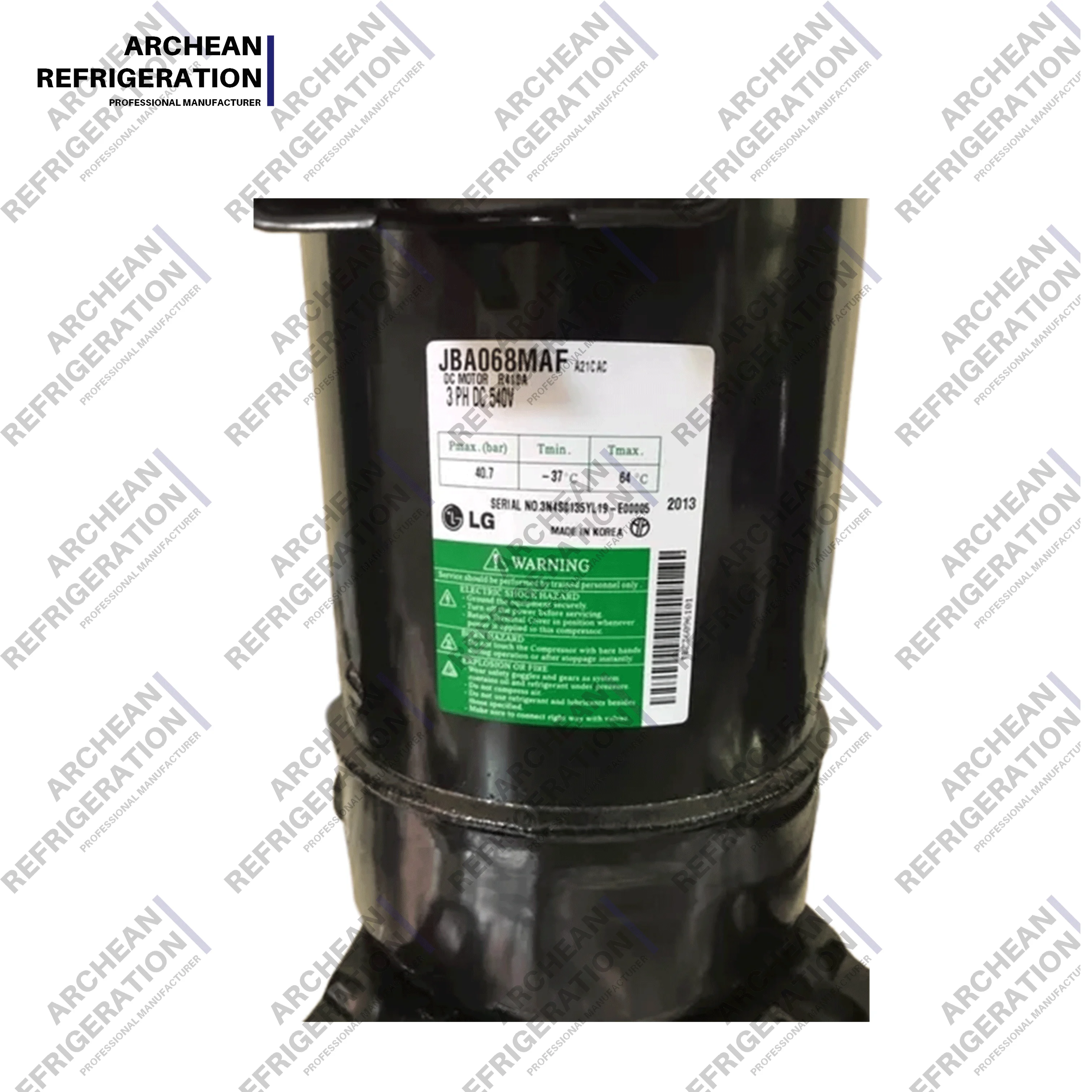 Компрессор LG SR061SA 1PH с 3 л.с. новый герметичный 208-230 В 60 Гц