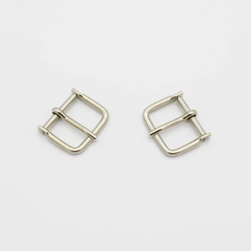 High Quality Italy Custom Solid Brass Nickel Metal Band Belt Buckles