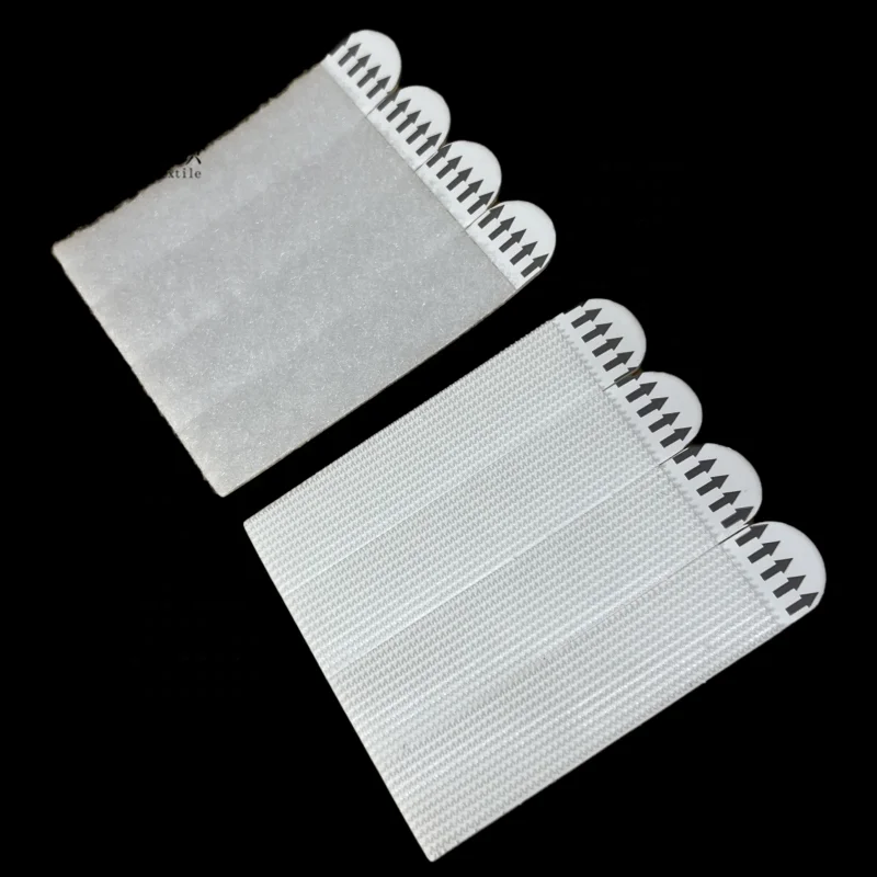 Heavy Duty Adhesion Strip Tape Self-Adhesive Sticky Back Interlocking Reusable Nylon Fabric Hook and Loop Fastener Cable Tie