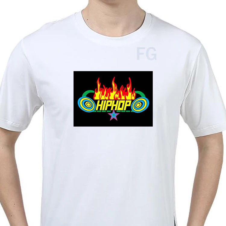 el t-shirt sound activated equalizer t shirt