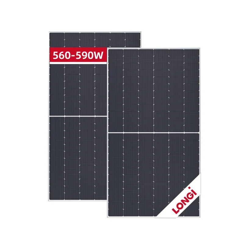 Солнечные панели Longi Himo 7 550 Вт двухфазные 560 565 570 575 585 590 монокристаллические коммерческие солнечные Hi-Mo