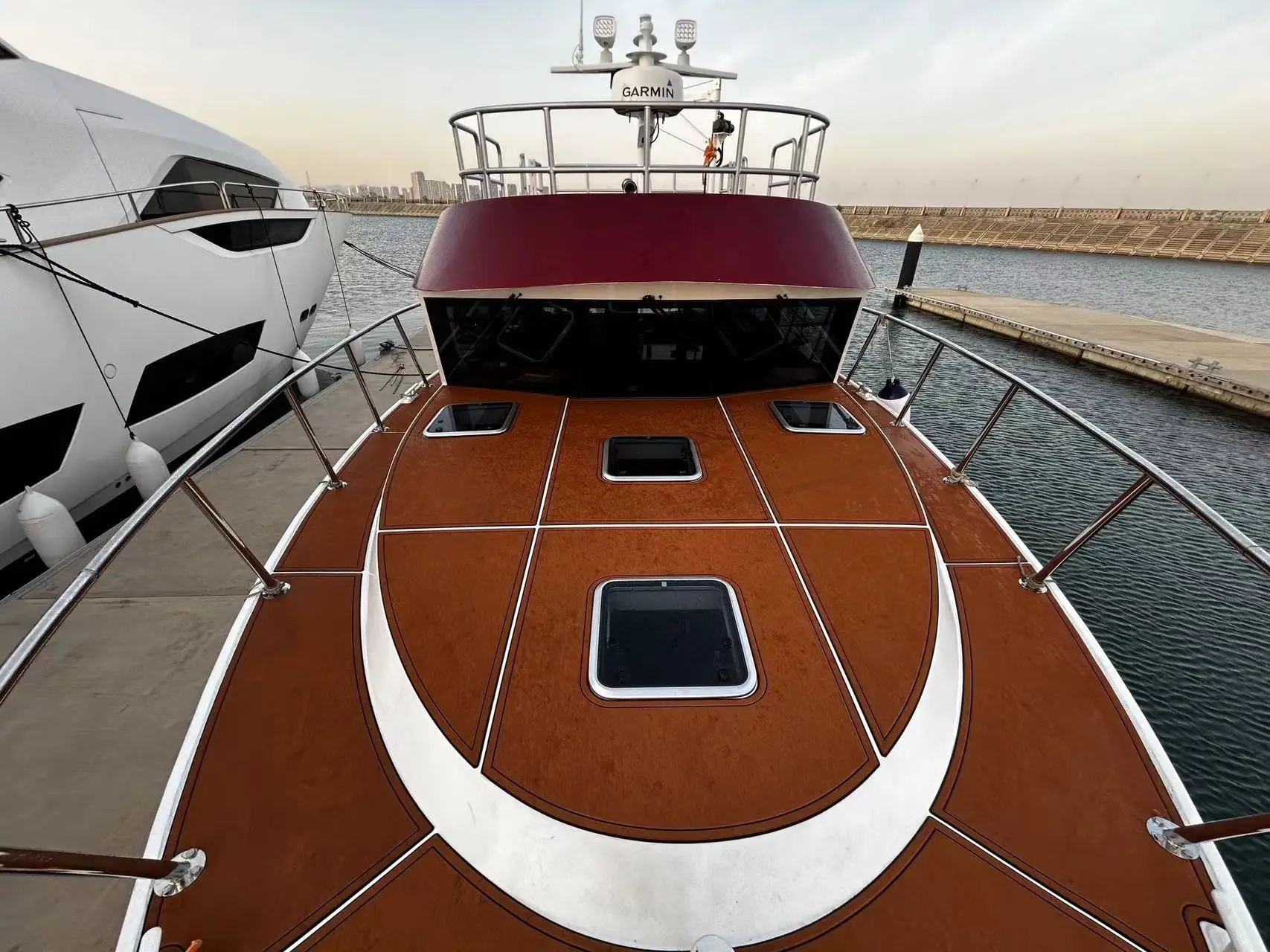 Poseidon  50ft 15m aluminum power cruising yacht charter boat cabin cruiser speed fishing boat for sale