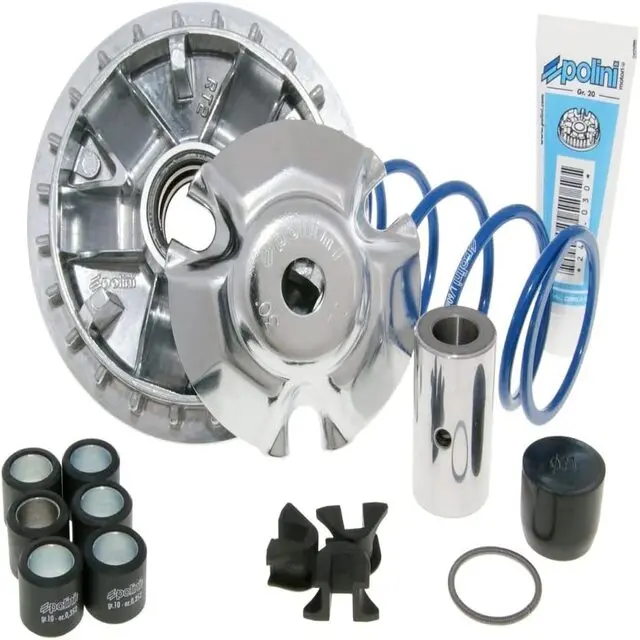 Polini Maxi Hi Speed Variator 241.712 for the Honda SH 125-150 Made In Italy  Supplied With 1 Roller Set 20X17 Gr.10