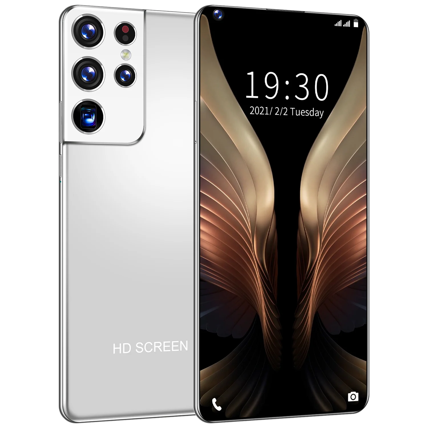 Смартфон ANDROID с экраном 7 3 дюйма S21 Ultra