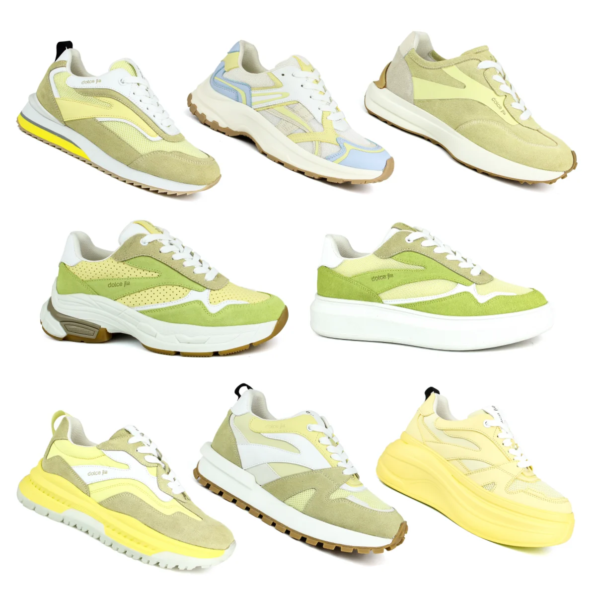 Women Suede Upper Casual Sneakers Custom OEM ODM Ladies Sports Tennis Shoes Girls Walking Style Fitness Sneakers